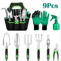 Garden aluminum alloy set 9 pieces garden tool