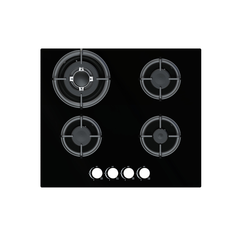 Household Easy to Operation New Model Stainless Steel Materials Stove LGP Gas Hob 70cm Sabaf Burners