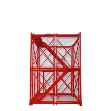 New Style Safety Industrial Ladder Blue Hard Frame Scaffolding Cage