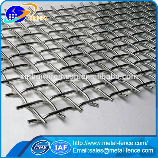 High tensile and high sieve net rate Woven crimped wire mesh for sale