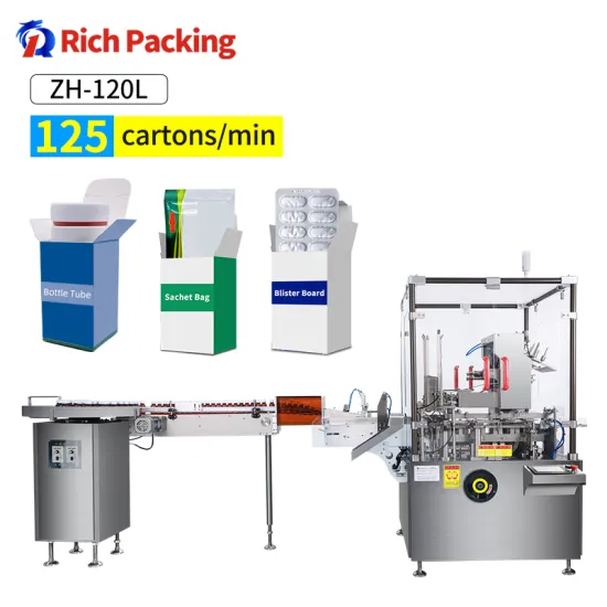 Fully Automatic ZH-120L Blister Cartoner Machine