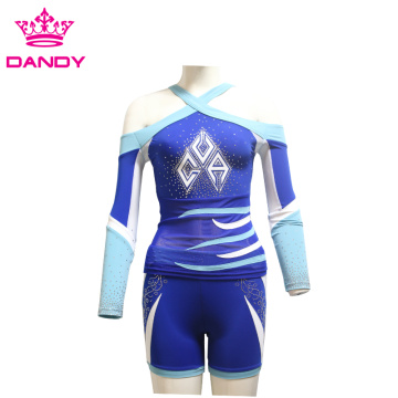 Sublimaasjeprint cheerleadinguniform foar jeugd