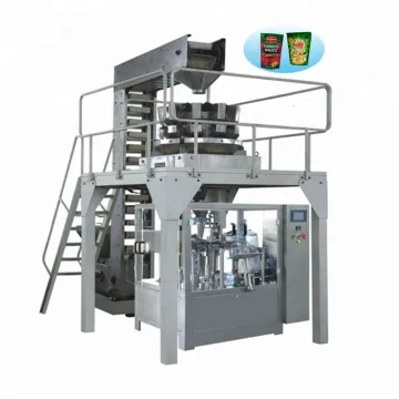 Automatic Pouch Filling and Sealing Machine for Nuts and Seeds