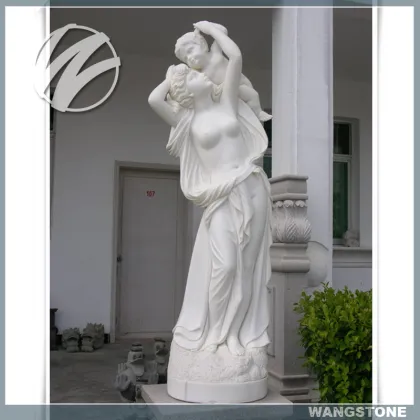 mother and child statue