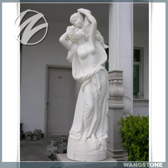 Modern abstract stone sculpture