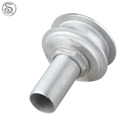 Shenghui 25mm Polished 316 Fuel Tank Drain Accessory for Boats