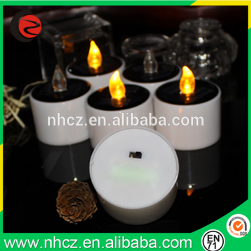 Solar led candle