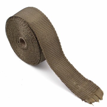 ITOK Titanium Auspuffpapier - Hitzeschild -Klebeband -Kit mit rostfreien Krawatten