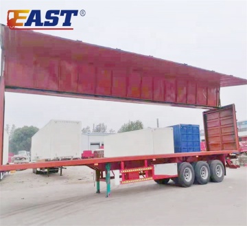 EAST Side Wing Van Open Trailer with 3 Axles for Transport and Utility