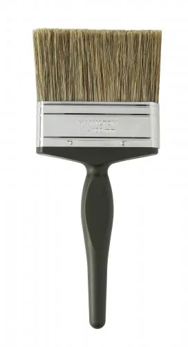 timbercare paint brush with natural bristle and polyester mixed