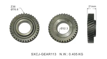 OEM 014311131B Transmission Gear 36T for VW Audi Volkswagen
