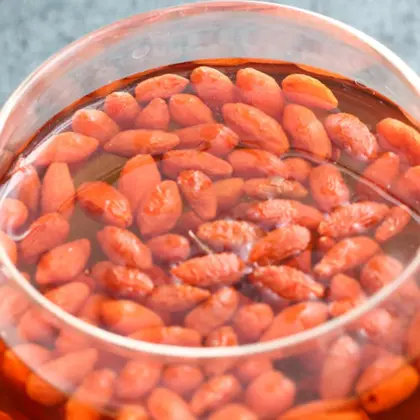 Raw organic goji berry dried fruit lycium berry