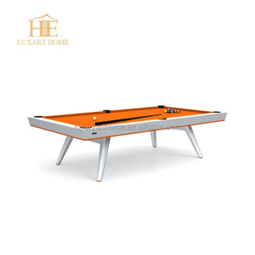 China Factory High End Billiard Glass Pool Table for Villa Sale