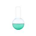 Long narrow neck round glass boiling flask 5000ml