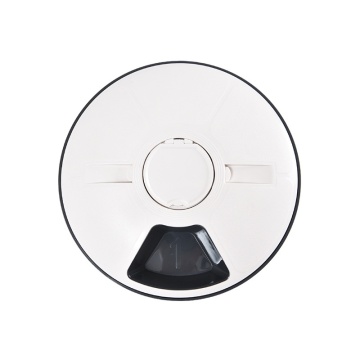 Timed Automatic Covered Pet Cat Food Bowl for 6 Meals