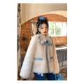 manteau de laine d'agneau d'hiver pour femmes