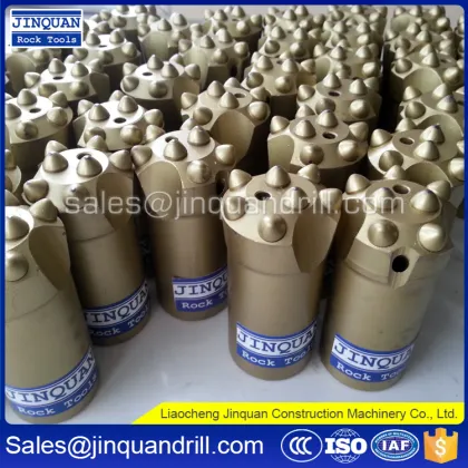 Hot selling 7 degree taper button bit,H thread button bit