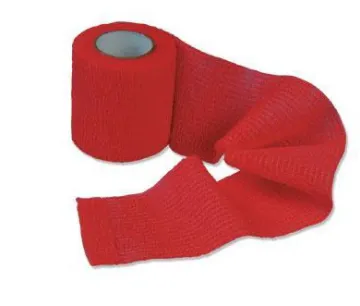 Colorful Latex Free All Cotton Self-Adhesive Elastic Bandage