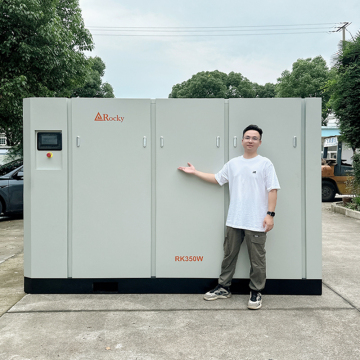 250kW 350 hp Kompresor udara sekrup kecepatan tetap air hp untuk dijual
