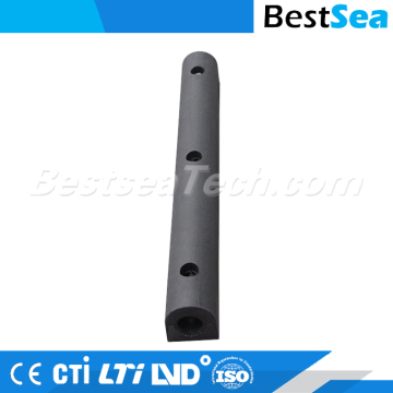 Rubber bumper strip with pre-drilling, durable rubber bumper for trucks