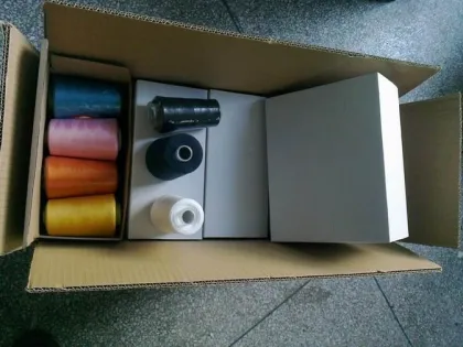 40s Coats Sewing Thread , Green Red Pink Polyester Thread