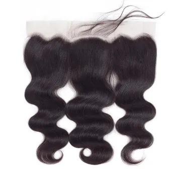 Wholesale Raw Virgin Human Hair Body Wave Swiss Lace 4*4 Closure