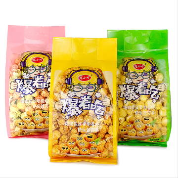 Popcorn al caramello di crema di frutta arcobaleno: cibo cinese con fascino internazionale