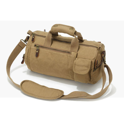 Large Canvas Duffle Trolley Luggage Organizer Bag