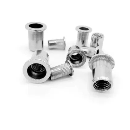 304 Stainless Steel Pull Rivet Nuts: Vertical Rivet Nuts with Flat Head