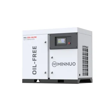 High Quality 75KW 12.6m3/min Oil Free Air Compressor Silent for Hospital