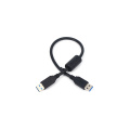 Kurzes USB 3.0-Stecker-Stecker-Kabel