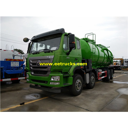 SINOTRUK 20cbm Dung Suction Tanker Trucks