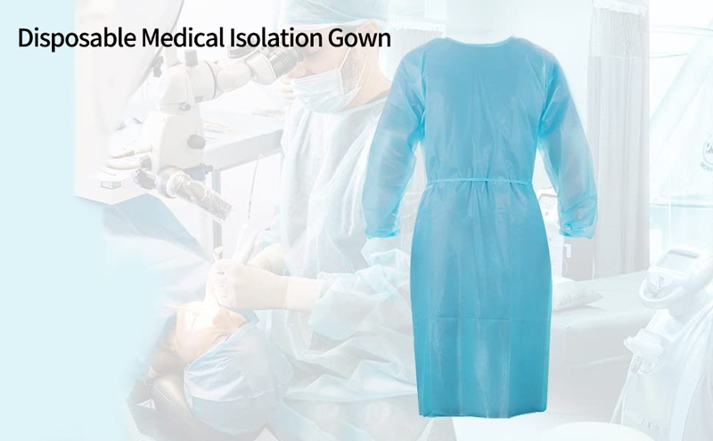 Disposable Medical Isolation Gown