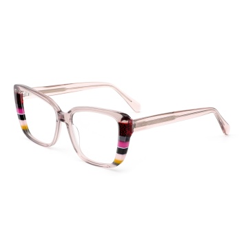 Transparent Acetate Modern Eyeglasses