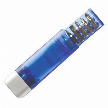Bit 6 faites-le vous-même Tool Kit W/Super lumineux lumière de LED blanche