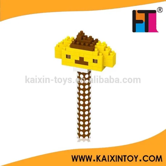 43pcs ABS plastic small diamond building block carton pen block brick toy for preschool