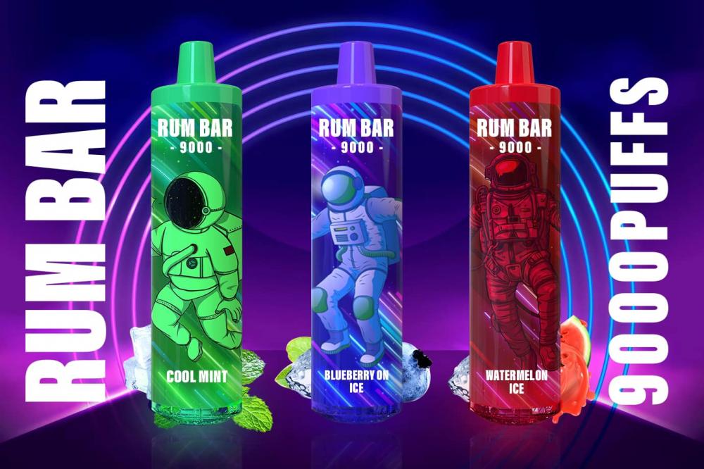 Rum Bar 9000 Puffs Vape wiederaufladbar Großhandelspreis