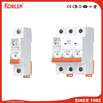 Miniature Circuit Breaker 4.5KA 63A 3P CE CB