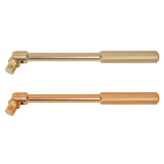 Hinged Handle non sparking Aluminum bronze 3/8"*190mm