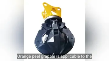 Robust Orange Peel Grapple for Tough Industrial Tasks