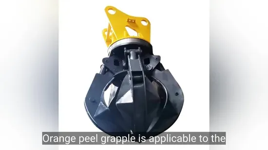 Robust Orange Peel Grapple for Tough Industrial Tasks