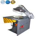 induction metal steel shell furnace for aluminum melting