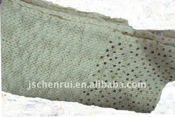 acrylic knitted blanket