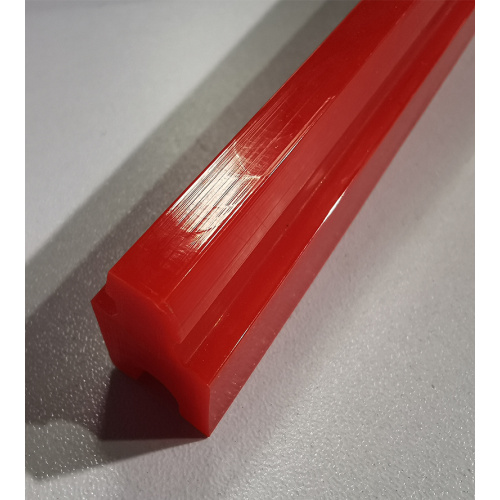 Plastic Extrusion Products Custom Made PU extruded profile guide rail Supplier