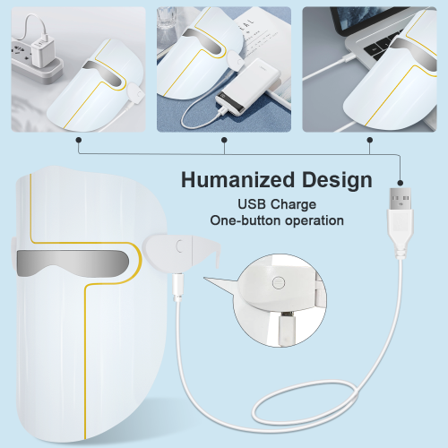 Beauty Led Light Therapy Face Mask FDA Approved