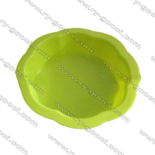 Silicone Round Cake Pan Mold Colorful COOL!
