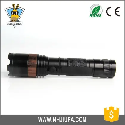 High quality B2B rechargeable flashlight blue point