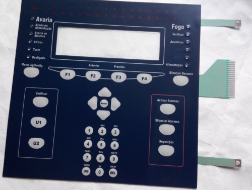 LED Membran Polydome Membrane Keypad Shielding Layer