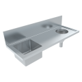 304 stainless steel cleaners sluice sink