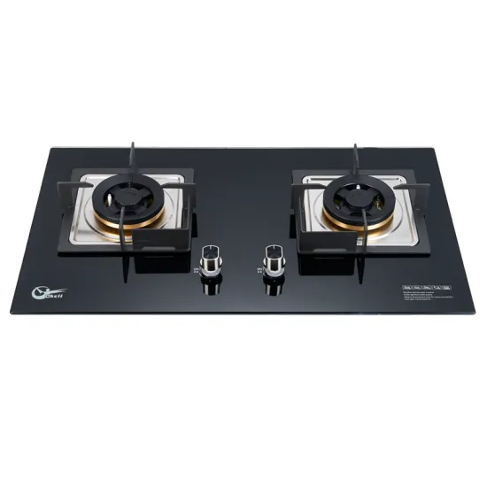 Superior Home Kitchen 8mm Tempered Glass Built In Cooker 2 Burner Easy Cleaning Gas Stoves